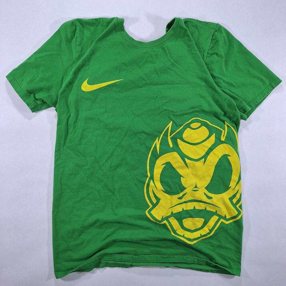 Nike 2017 Men's Small University Of Oregon Ducks Green Destroyer Duck T-Shirt